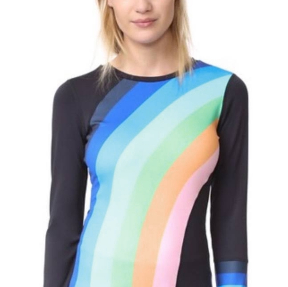 Free People Movement Rainbow Active Top - Picture 3 of 6
